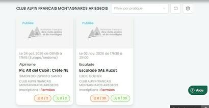 Nouveau système de gestion des sorties Nouveau système de gestion des sorties