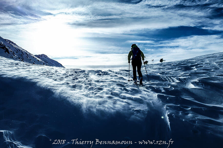 Remontée sous le vent Remontée sous le vent